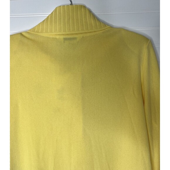 Exclusively Misook- Match Cardigan Sweater Set Santana Knit Yellow Medium - Picture 12 of 16